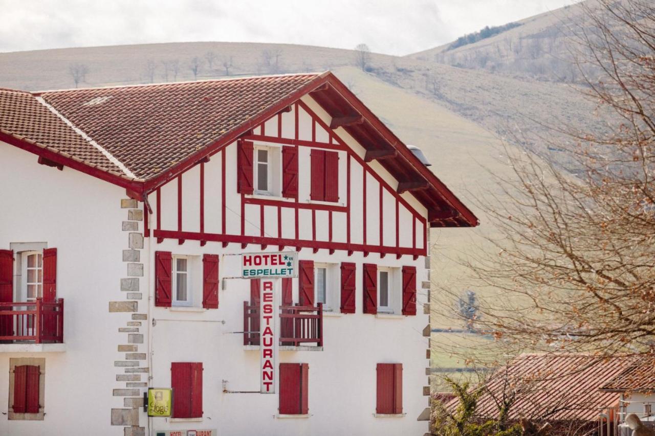 Logis Hotel Restaurant Espelletenia Larceveau-Arros-Cibits 외부 사진